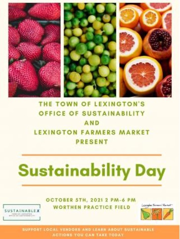 Lex Farmers market Sustainability Day